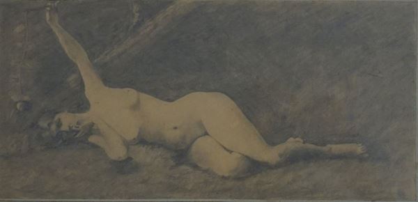 Scuola italiana, sec. XIX  - Asta DIPINTI, DISEGNI E STAMPE DAL XVII AL XX SECOLO - Poggio Bracciolini Casa d'Aste