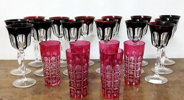 Venti bicchieri                                                              - Asta Collectibles, Arredi antichi e Contemporanei e Gioielli - Poggio Bracciolini Casa d'Aste