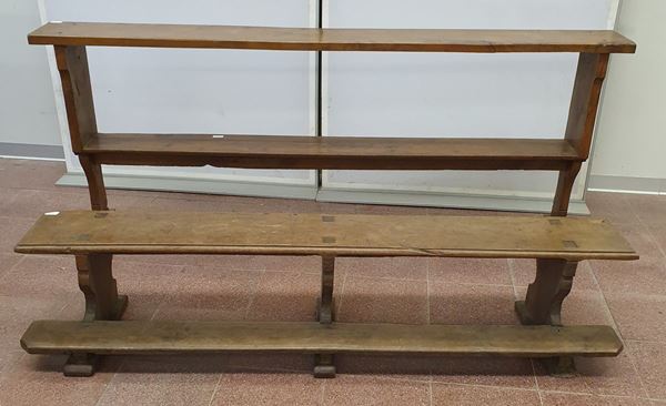 Panca sec. XIX                                                               - Asta Collectibles, Arredi antichi e Contemporanei e Gioielli - Poggio Bracciolini Casa d'Aste