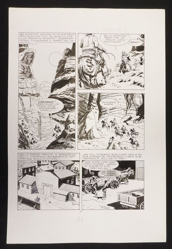 



Vladimiro Missaglia  - Asta Tavole Originali, Illustrazioni e Manifesti - Poggio Bracciolini Casa d'Aste