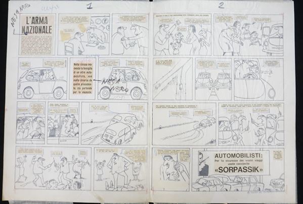 



Giorgio Cavallo  - Asta Tavole Originali, Illustrazioni e Manifesti - Poggio Bracciolini Casa d'Aste