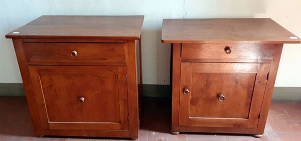 Due credenzini sec. XIX                    
