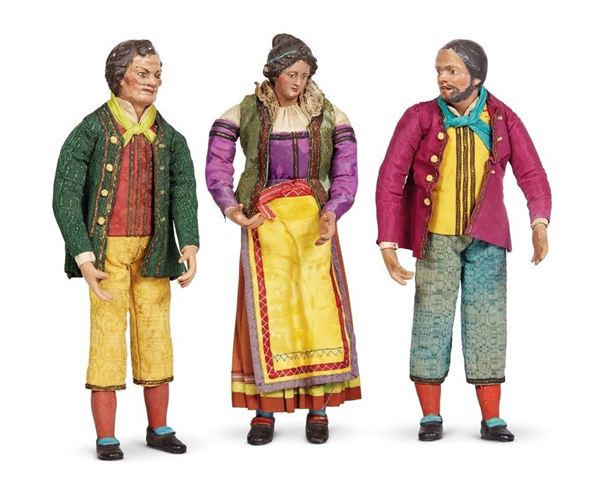 



Tre popolani, Napoli, sec. XIX  - Asta Antiquariato e Sculture, Gioielli e Collezionismo - Poggio Bracciolini Casa d'Aste