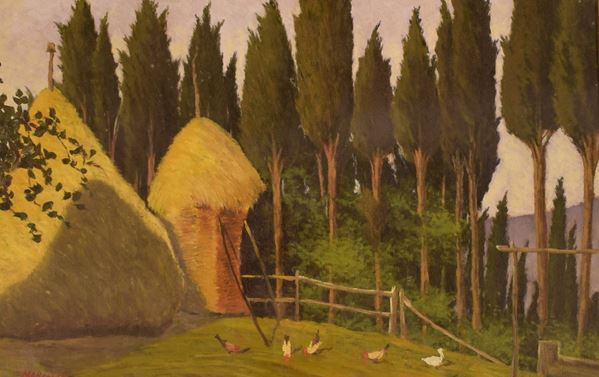 Rodolfo Marconcini  - Asta DIPINTI DAL SECOLO XVII AL SECOLO XX - Poggio Bracciolini Casa d'Aste