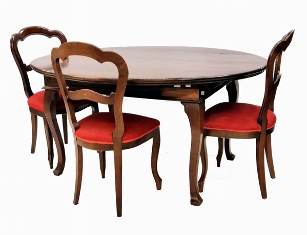 



Tavolo e sei sedie, sec. XX  - Asta Collectibles, Arredi antichi e Contemporanei e Gioielli - Poggio Bracciolini Casa d'Aste