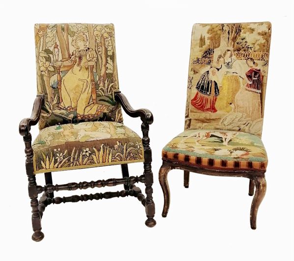 Poltrona a rocchetto, sec. XVII  - Asta Collectibles, Arredi antichi e Contemporanei e Gioielli - Poggio Bracciolini Casa d'Aste
