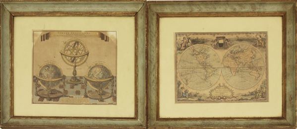 



Coppia di stampe, entro cornice, ingombro cm 41,5x34 (2)