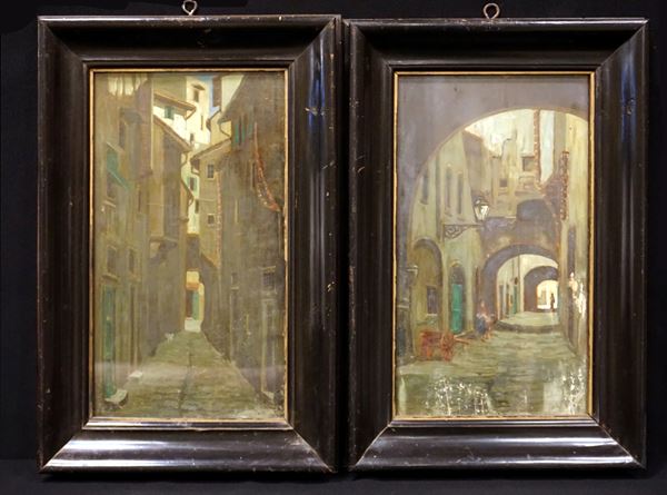 



Scuola italiana, sec. XX  - Asta Dipinti e stampe dal XVII al XXI secolo - Poggio Bracciolini Casa d'Aste
