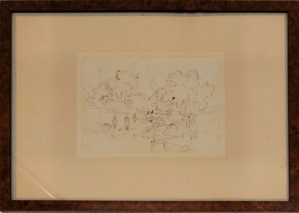 



Scuola del sec. XIX  - Asta GIOIELLI, ARGENTI, ARREDI, OGGETTI D'ARTE E DIPINTI - Poggio Bracciolini Casa d'Aste