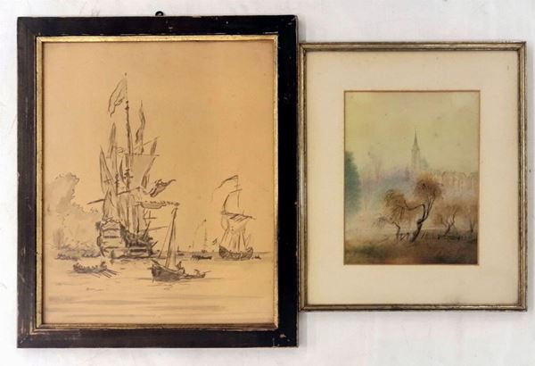 



Scuola italiana, inizi sec. XX  - Asta COLLECTIBLES, Mobili, Arredi e Dipinti dal secolo XVI al XX - Poggio Bracciolini Casa d'Aste