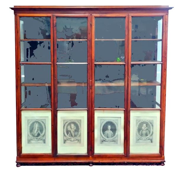 Vetrina, sec. XIX  - Asta OPERE E OGGETTI D'ARTE ANTICA E CONTEMPORANEA, GIOIELLI - Poggio Bracciolini Casa d'Aste