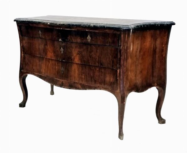 



Cassettone a balestra, sec. XVIII