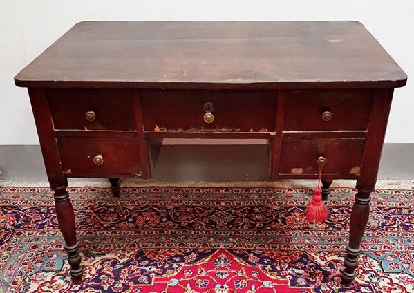 



Scrivania, sec. XIX  - Asta Antiquariato e Sculture, Gioielli e Collezionismo - Poggio Bracciolini Casa d'Aste
