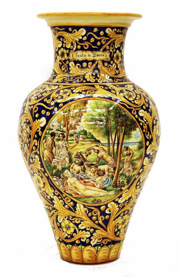 



Grande vaso, Caltagirone, sec. XX