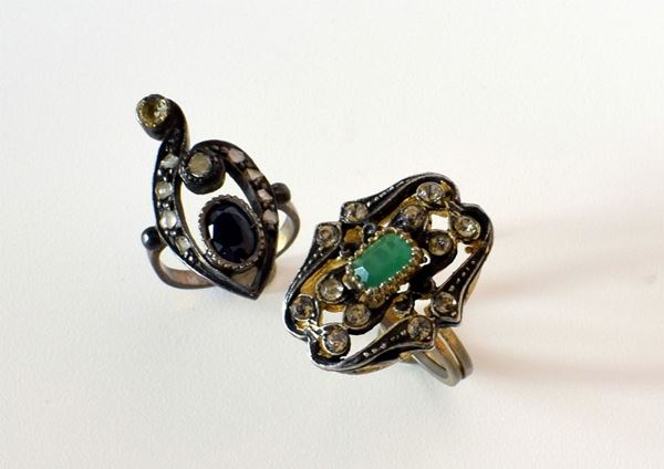 



DUE ANELLI IN ORO KT18 E ORO A BASSO TITOLO, ARGENTO&nbsp;&nbsp;&nbsp;&nbsp;&nbsp;&nbsp;&nbsp;&nbsp;&nbsp;&nbsp;&nbsp;&nbsp;&nbsp;&nbsp;&nbsp;&nbsp;&nbsp;&nbsp;&nbsp;&nbsp;&nbsp;&nbsp;   - Asta Gioielli, Arredi d'antiquariato, Dipinti dal XVI al XX Secolo e Argenti - Poggio Bracciolini Casa d'Aste