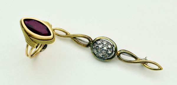 



ANELLO IN ORO 18KT E PIETRA