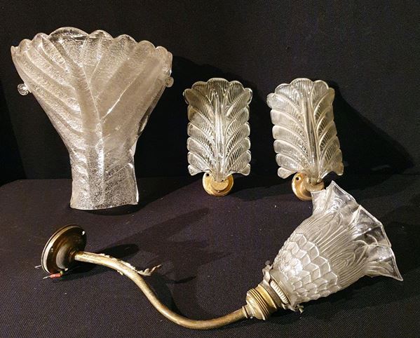 



Quattro applique, anni 50/60