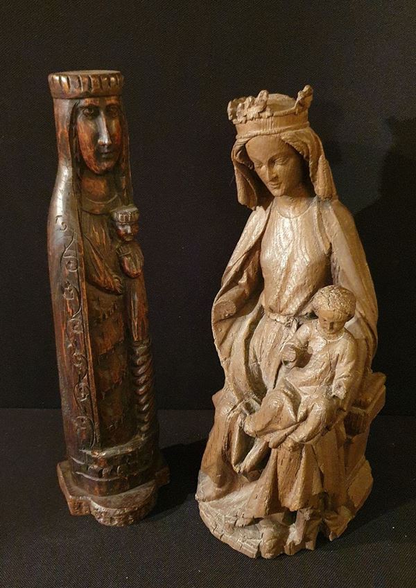 



Due sculture, sec. XX