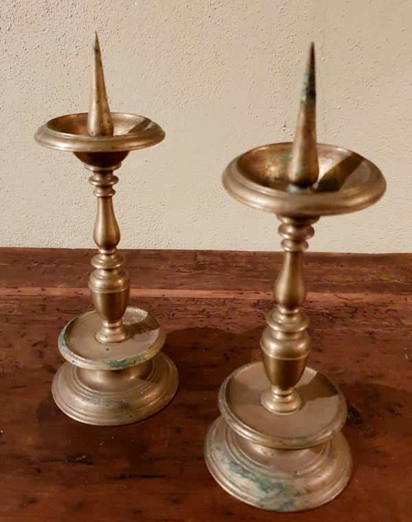 



Coppia di piccoli candelabri, Toscana, sec. XVII