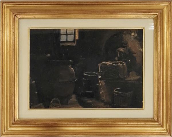 



Scuola del sec. XX  - Asta Gioielli, Arredi d'antiquariato, Dipinti dal XVI al XX Secolo e Argenti - Poggio Bracciolini Casa d'Aste
