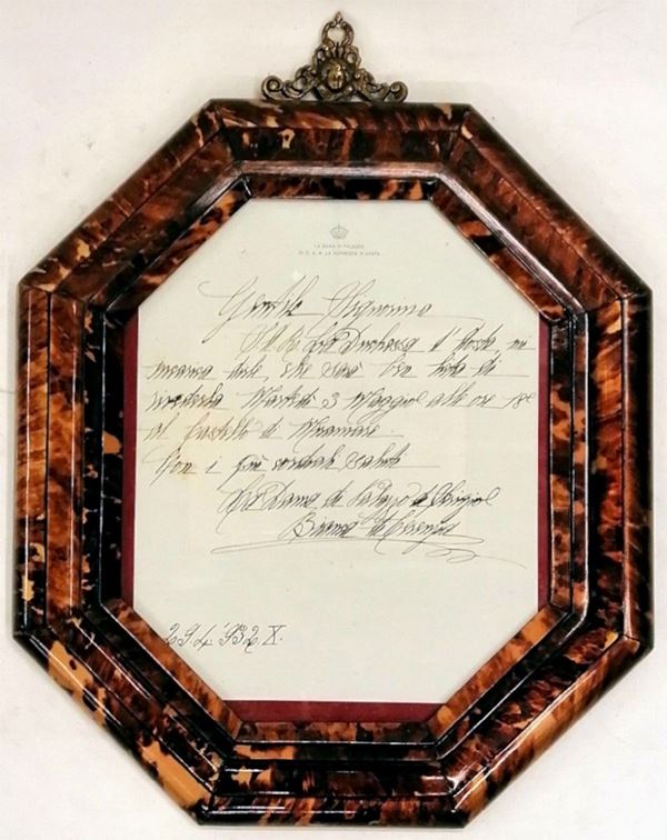 



Cornice ottagonale, sec. XX  - Asta Gioielli, Arredi d'antiquariato, Dipinti dal XVI al XX Secolo e Argenti - Poggio Bracciolini Casa d'Aste