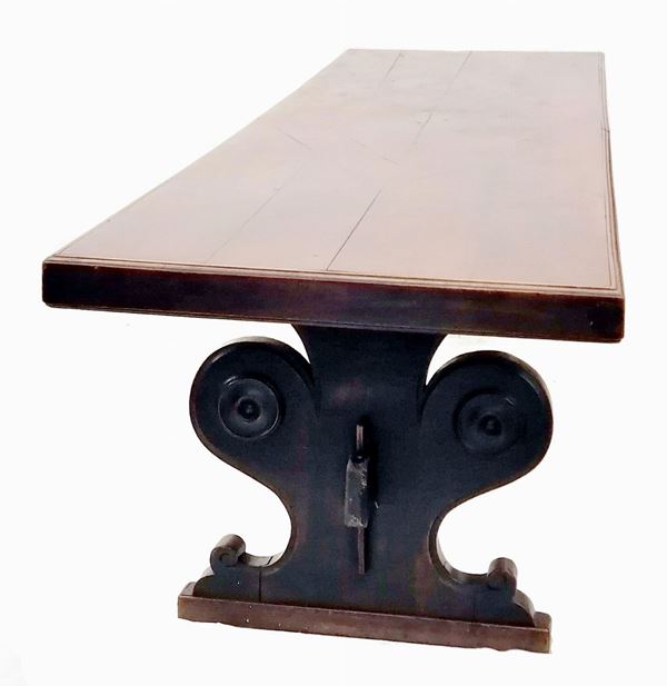 



Grande tavolo, in stile rinascimento  - Asta Gioielli, Arredi d'antiquariato, Dipinti dal XVI al XX Secolo e Argenti - Poggio Bracciolini Casa d'Aste
