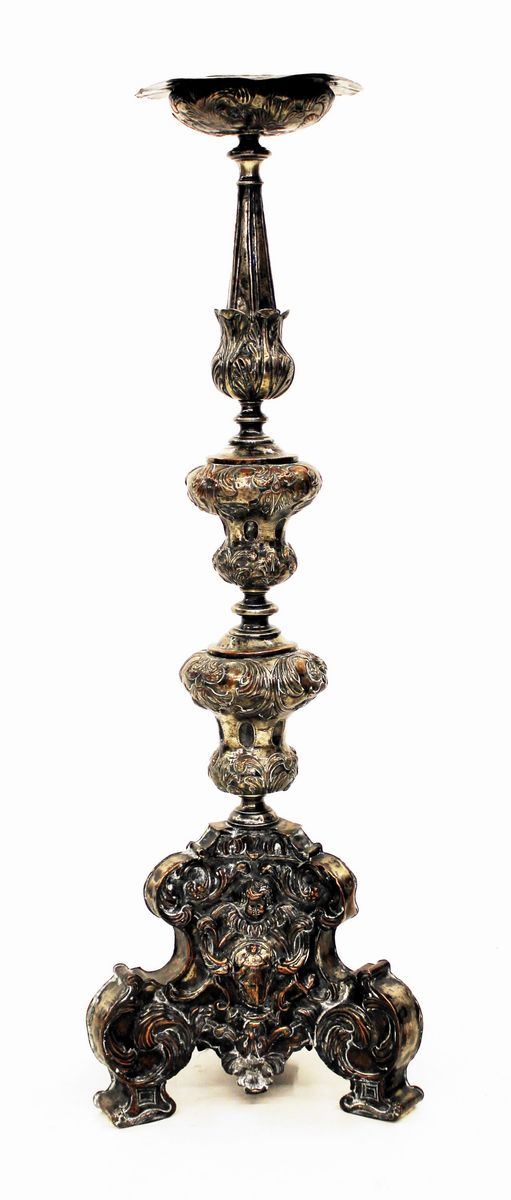 



Torciera, sec. XVIII  - Asta Gioielli, Arredi d'antiquariato, Dipinti dal XVI al XX Secolo e Argenti - Poggio Bracciolini Casa d'Aste