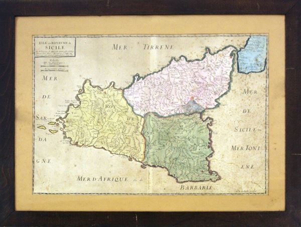 



Incisione acquerellata, sec. XIX
