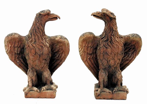 



Due sculture, sec. XX  - Asta Gioielli, Arredi d'antiquariato, Dipinti dal XVI al XX Secolo e Argenti - Poggio Bracciolini Casa d'Aste