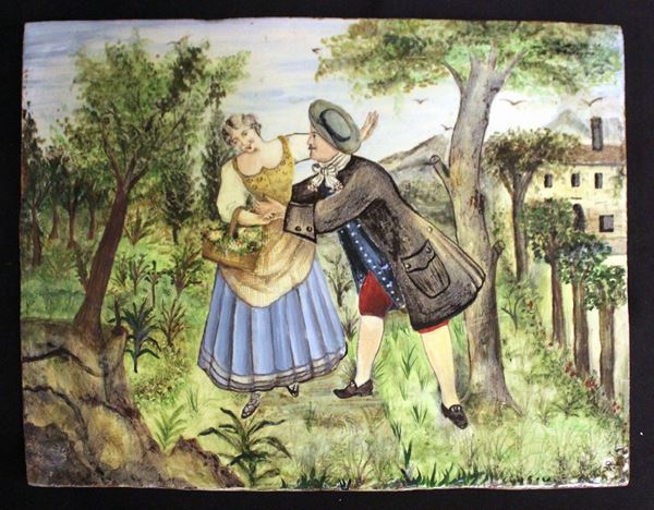 



Placca, sec. XIX  - Asta Gioielli, Arredi d'antiquariato, Dipinti dal XVI al XX Secolo e Argenti - Poggio Bracciolini Casa d'Aste