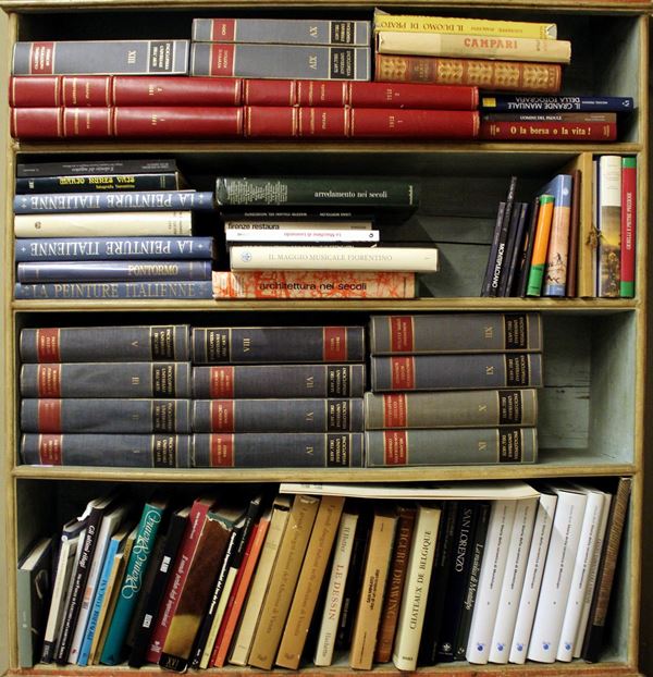 



Lotto di libri principalmente a soggetto artistico 