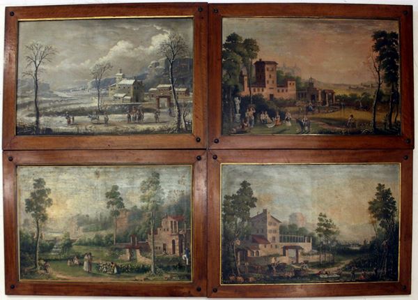 



Scuola del sec. XIX  - Asta OPERE E OGGETTI D'ARTE ANTICA E CONTEMPORANEA, GIOIELLI - Poggio Bracciolini Casa d'Aste