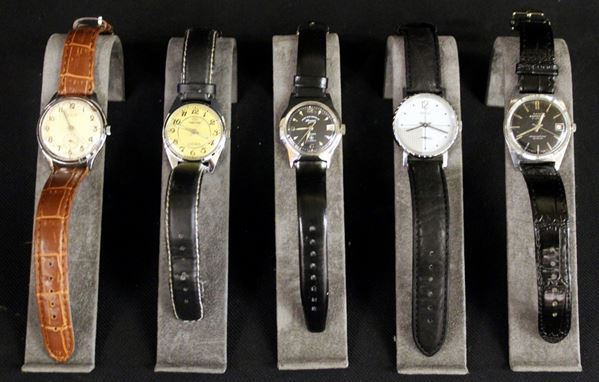 



Cinque orologi meccanici, sec. XX