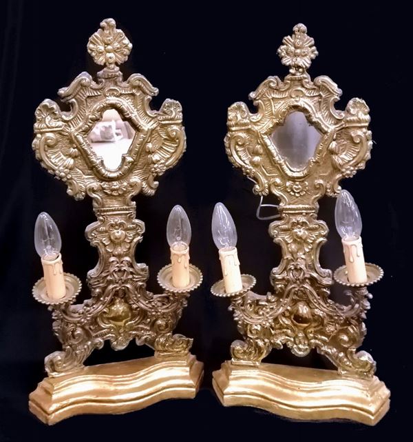



Coppia di reliquiari, sec. XIX