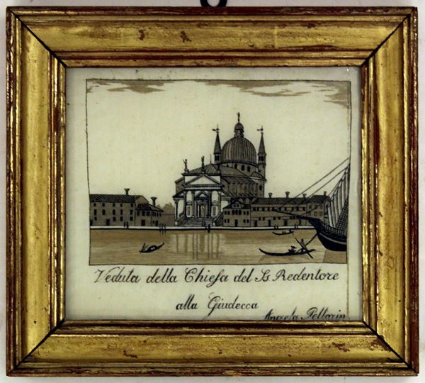 



Ricamo su seta, sec. XIX