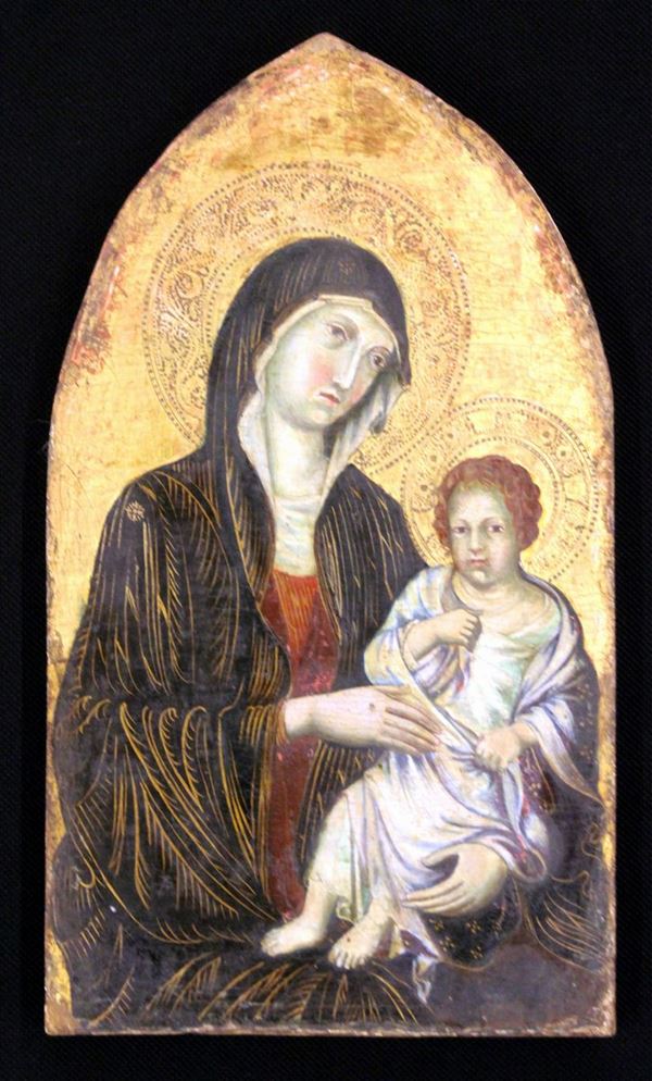 



Scuola italiana, nello stile senese del sec. XIV