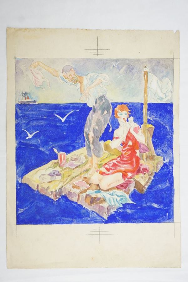 



Luigi Bompard  - Asta Tavole Originali, Illustrazioni e Manifesti - Poggio Bracciolini Casa d'Aste