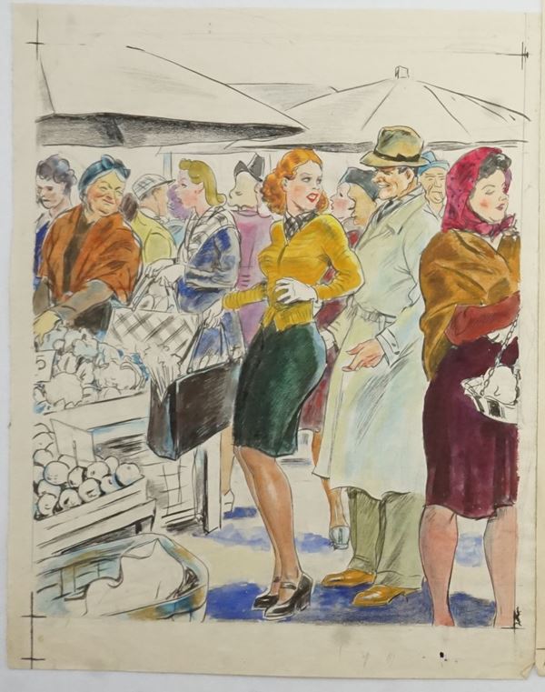



Luigi Bompard  - Asta Tavole Originali, Illustrazioni e Manifesti - Poggio Bracciolini Casa d'Aste