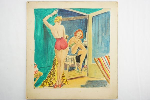 



Luigi Bompard  - Asta Tavole Originali, Illustrazioni e Manifesti - Poggio Bracciolini Casa d'Aste