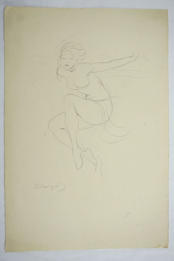 Luigi Bompard  - Asta DIPINTI e DISEGNI DAL SECOLO XVI AL XX - Poggio Bracciolini Casa d'Aste