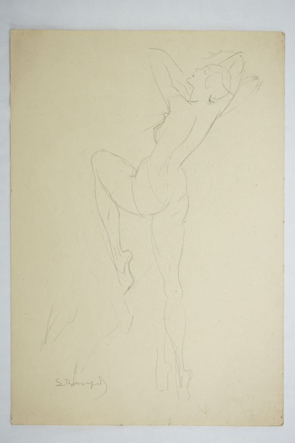 Luigi Bompard  - Asta DIPINTI e DISEGNI DAL SECOLO XVI AL XX - Poggio Bracciolini Casa d'Aste