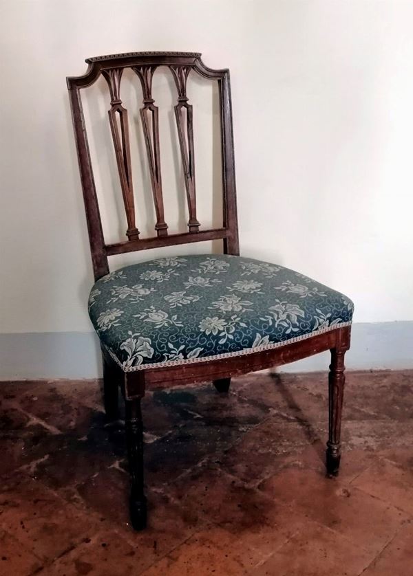 



Quattro sedie, Inghilterra, sec. XIX  - Asta Gioielli, Arredi d'antiquariato, Dipinti dal XVI al XX Secolo e Argenti - Poggio Bracciolini Casa d'Aste