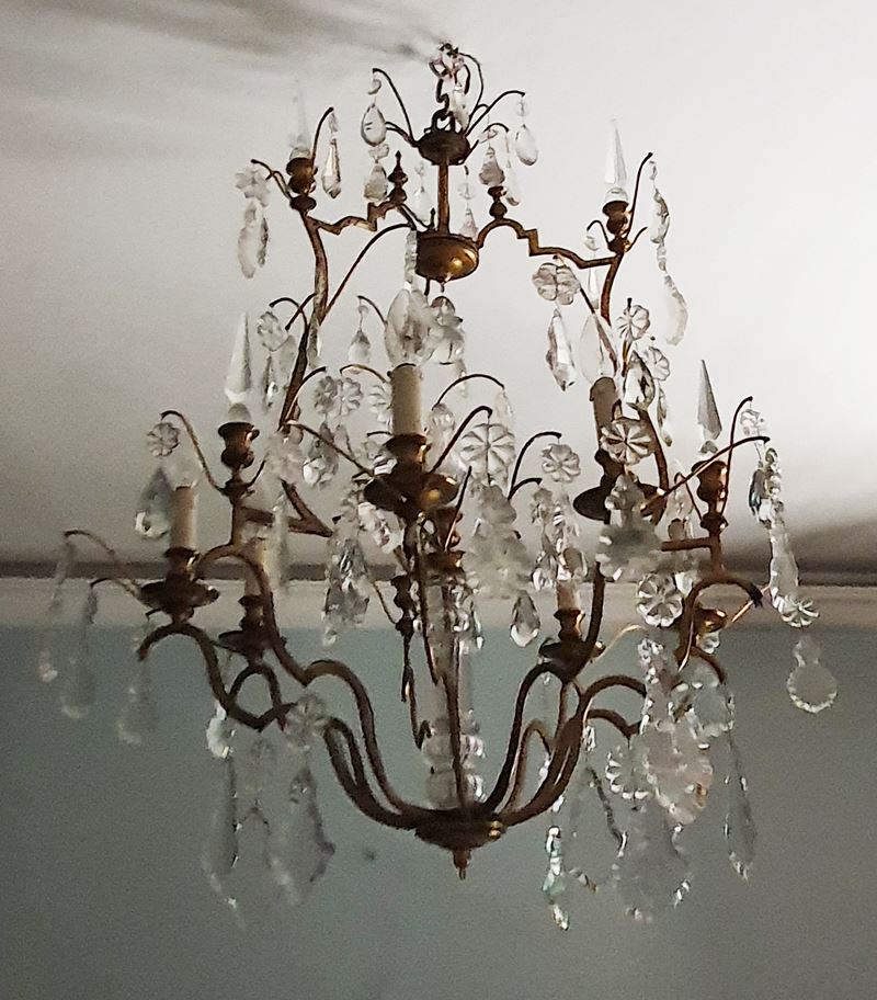 Lampadario in Stile Settecento