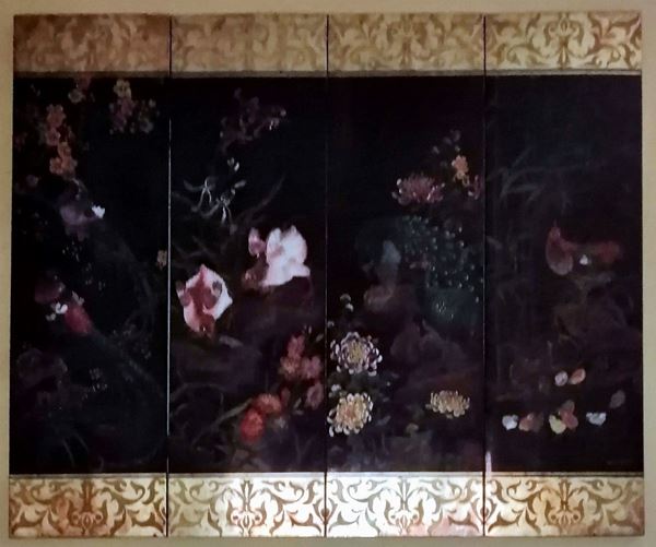 



Piccolo paravento, sec. XX  - Asta Gioielli, Arredi d'antiquariato, Dipinti dal XVI al XX Secolo e Argenti - Poggio Bracciolini Casa d'Aste