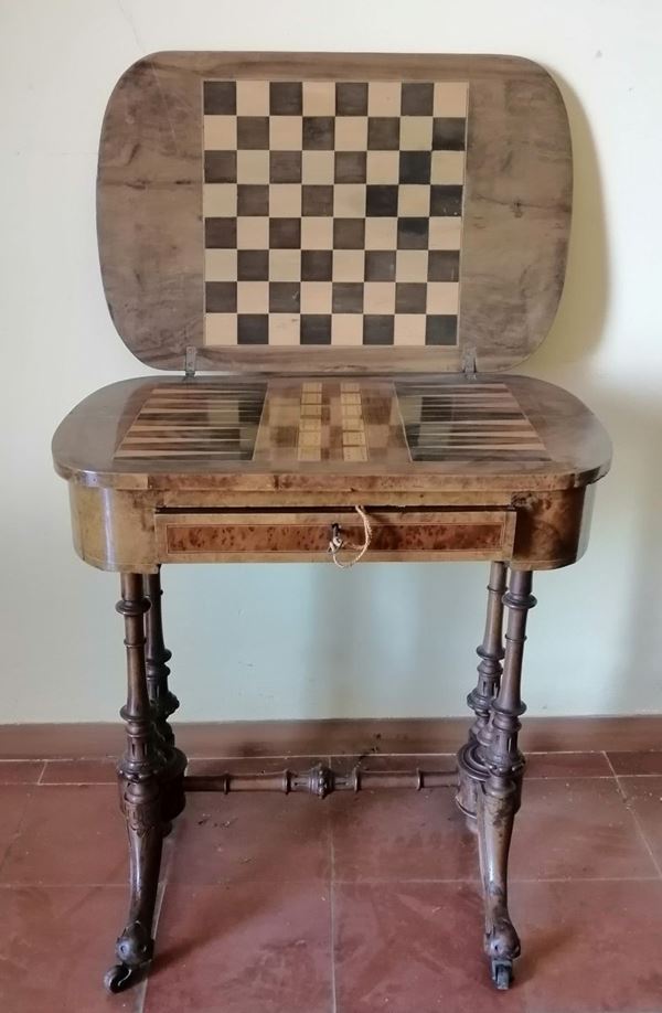



Tavolino da gioco, Francia, sec. XIX