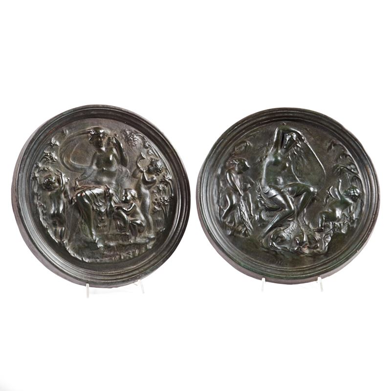 Coppia di rilievi, sec. XIX