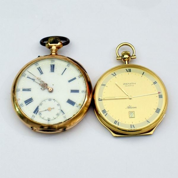 



OROLOGIO DA TASCA SEC. XX IN ORO GIALLO KT 18