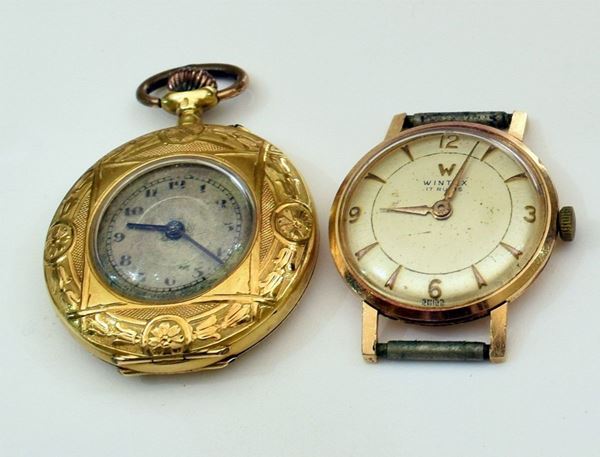 OROLOGIO DA TASCHINO IN ORO 18KT 