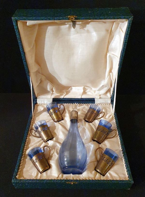 



Servito da rosolio, inizi sec. XX  - Asta ANTIQUARIATO, COLLECTIBLES, GIOIELLI - Poggio Bracciolini Casa d'Aste