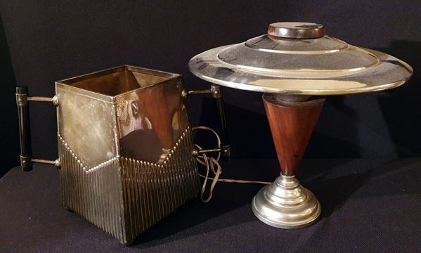 



Lume da tavolo e vaso, anni '50